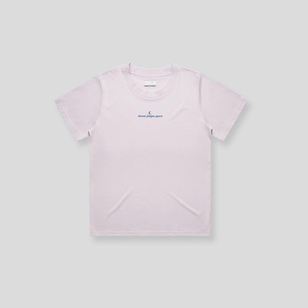 Chronic Fatigue Queen Tee (Lilac)
