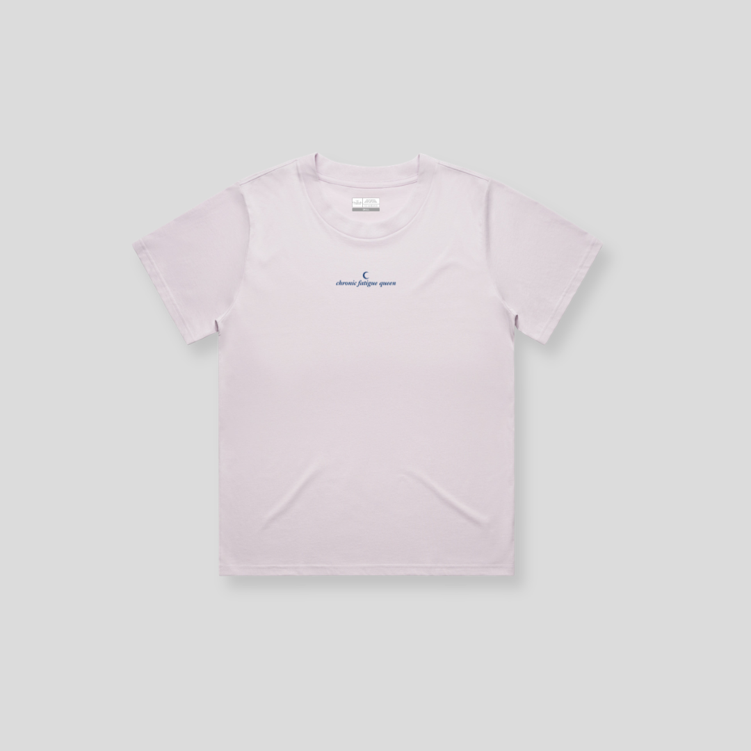 Chronic Fatigue Queen Tee (Lilac)