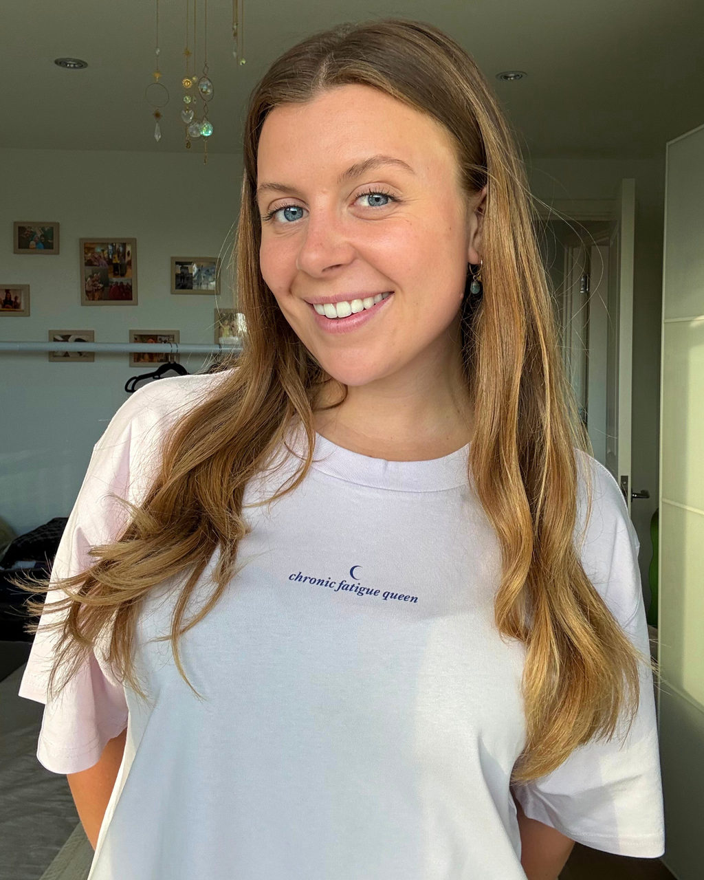 Chronic Fatigue Queen Tee (Lilac)