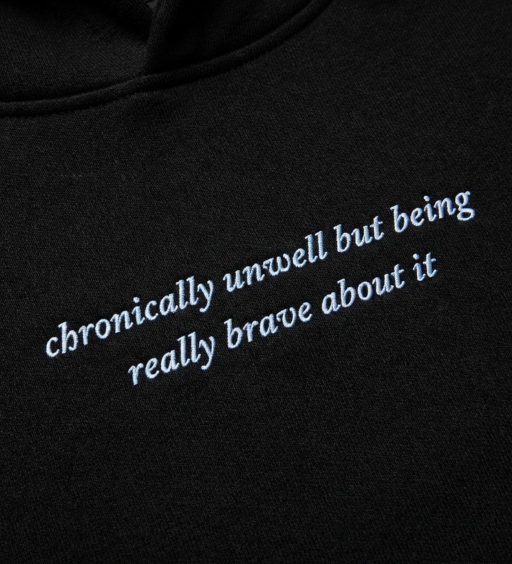 Chronically Unwell Hoodie (Black)