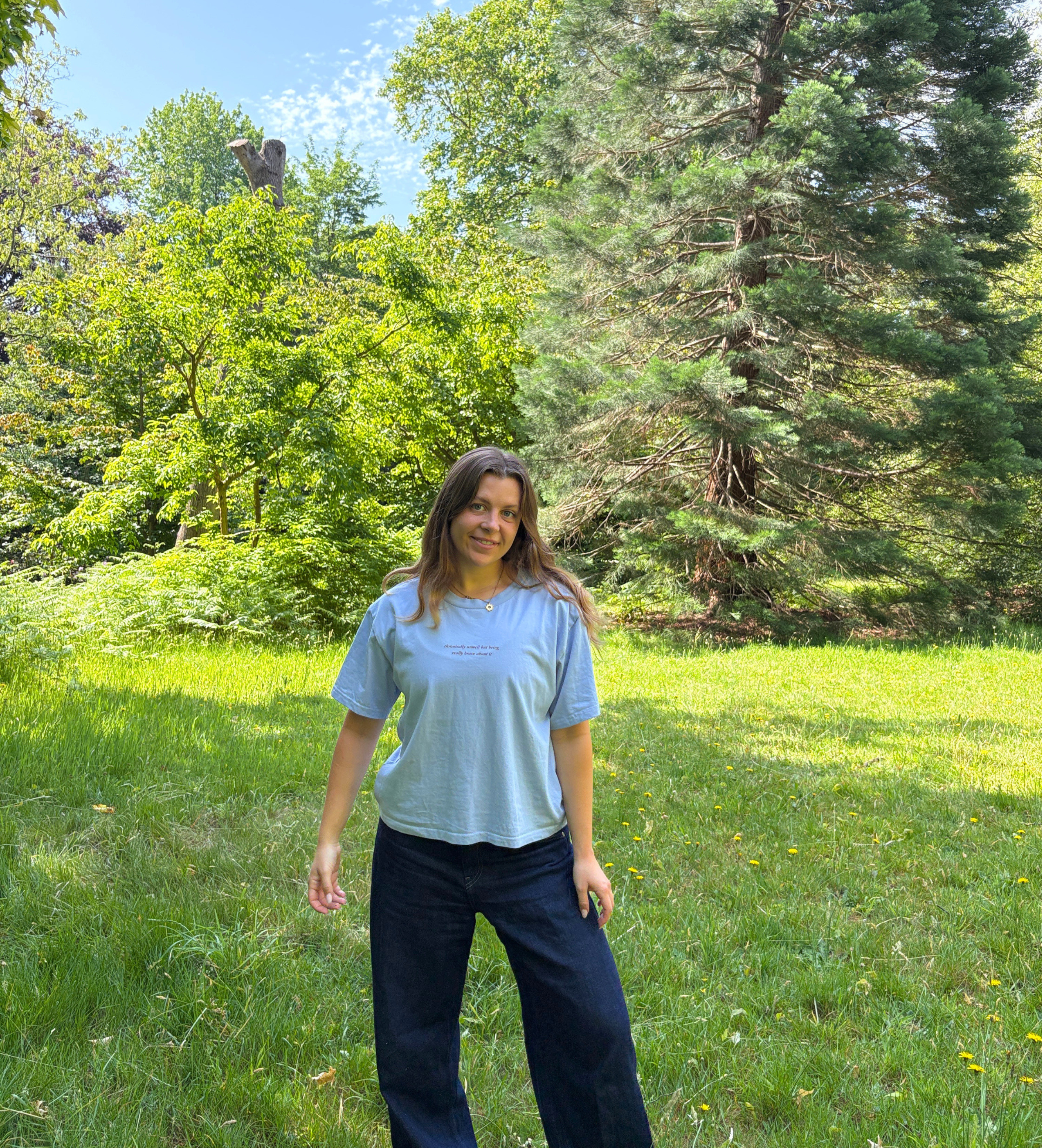 Chronically Unwell Tee (Blue)