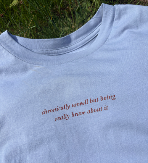 Chronically Unwell Tee (Blue)
