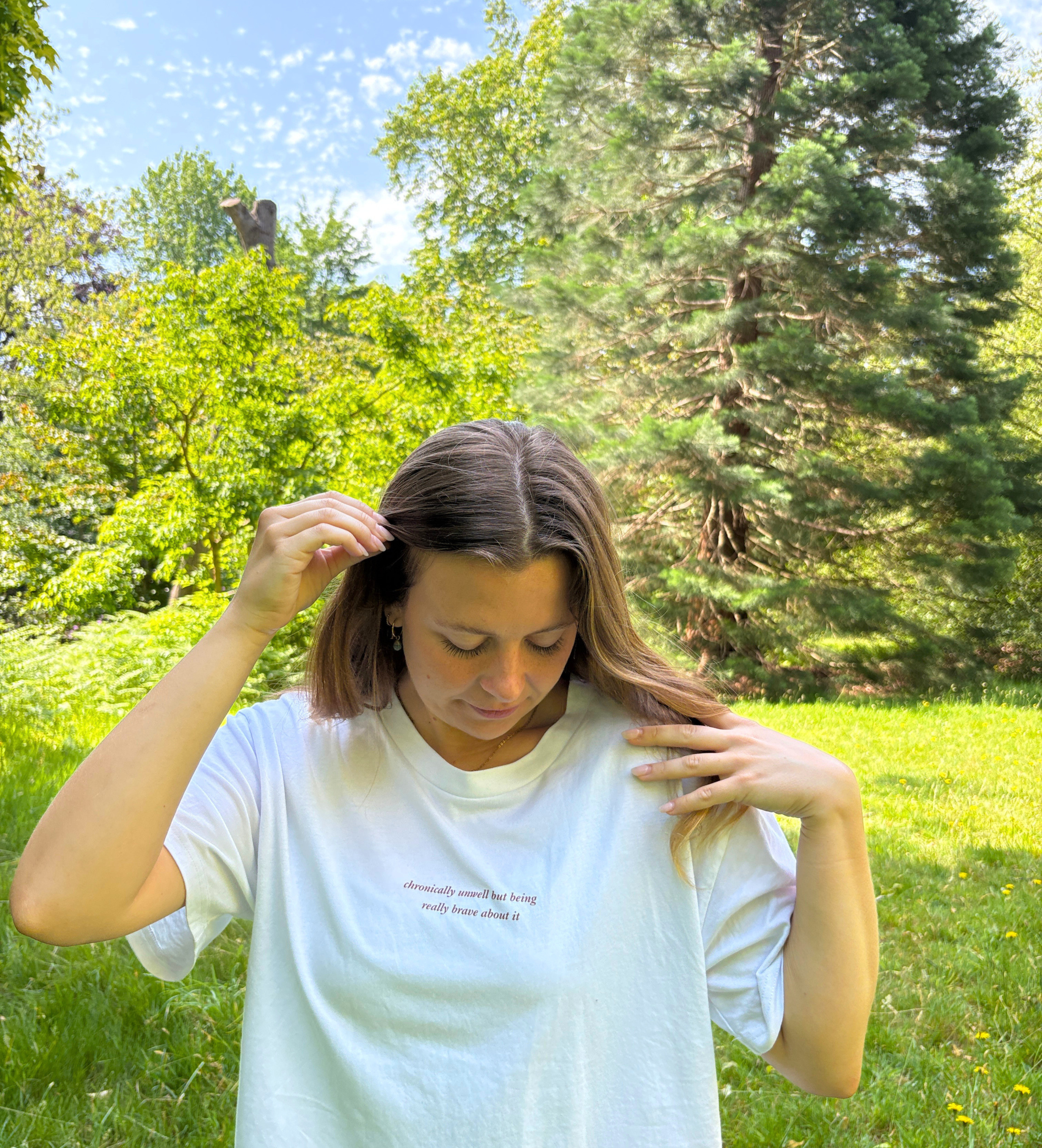 Chronically Unwell Tee (White)