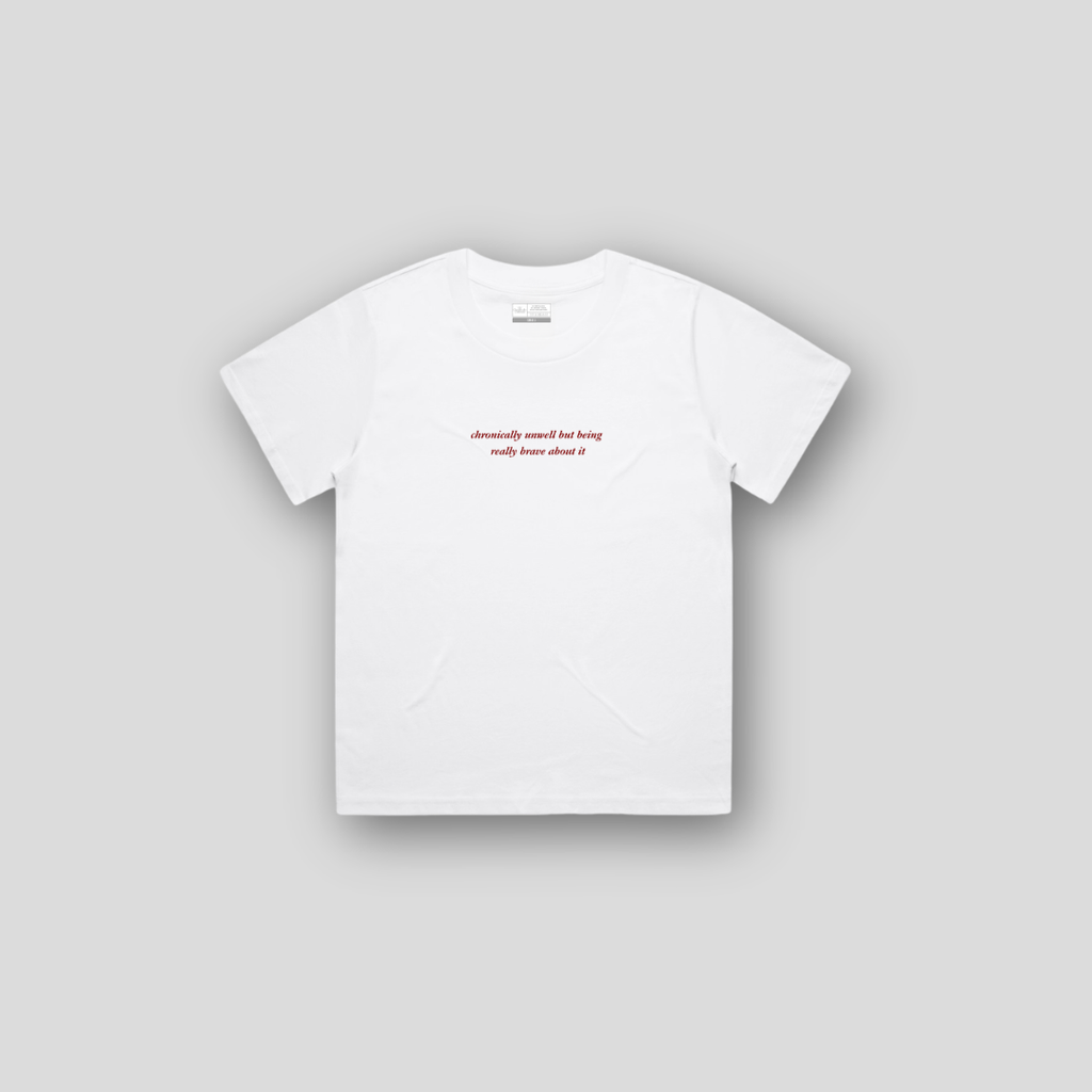 Chronically Unwell Tee (White)